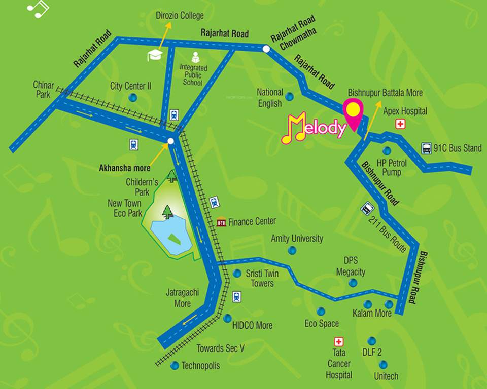  melody Images for Location Plan of Magnolia Melody