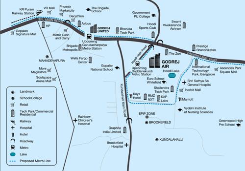 Images for Location Plan of Godrej Air