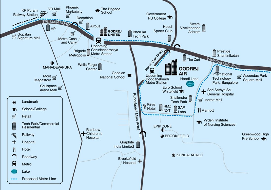 Images for Location Plan of Godrej Air