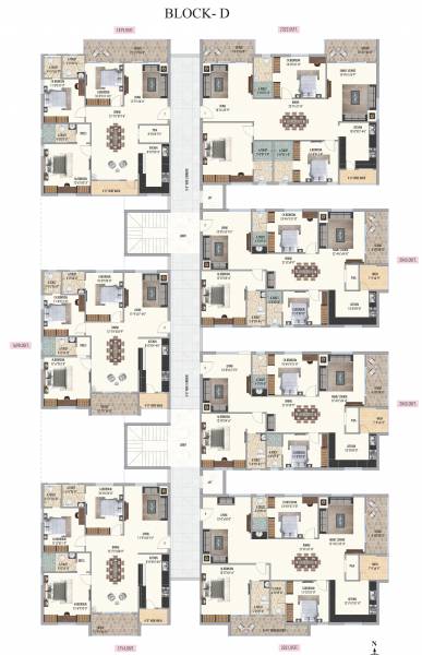  bay-hills Tower A Cluster Plan