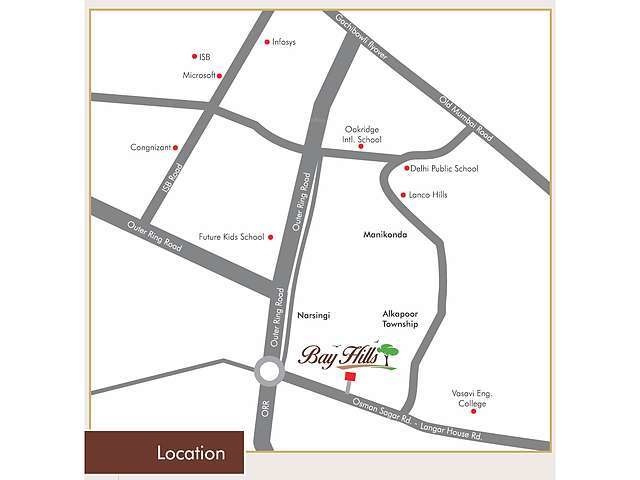  bay hills Location Plan