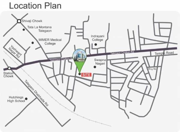 Images for Location Plan of Rupali Lomte Residency Images for Location Plan of Rupali Lomte Residency