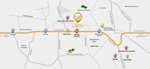 Images for Location Plan of Deccan Habitat Images for Location Plan of Deccan Habitat