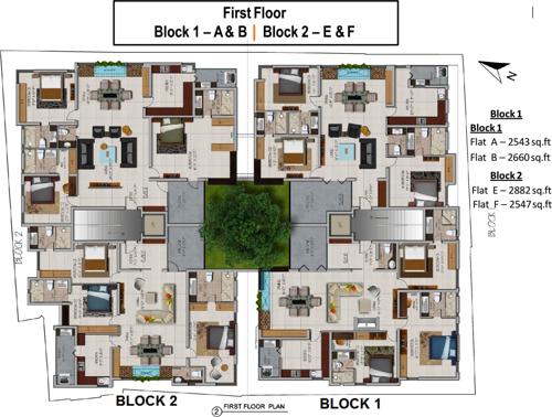 Images for Cluster Plan of Bhoomi Cotton Tree