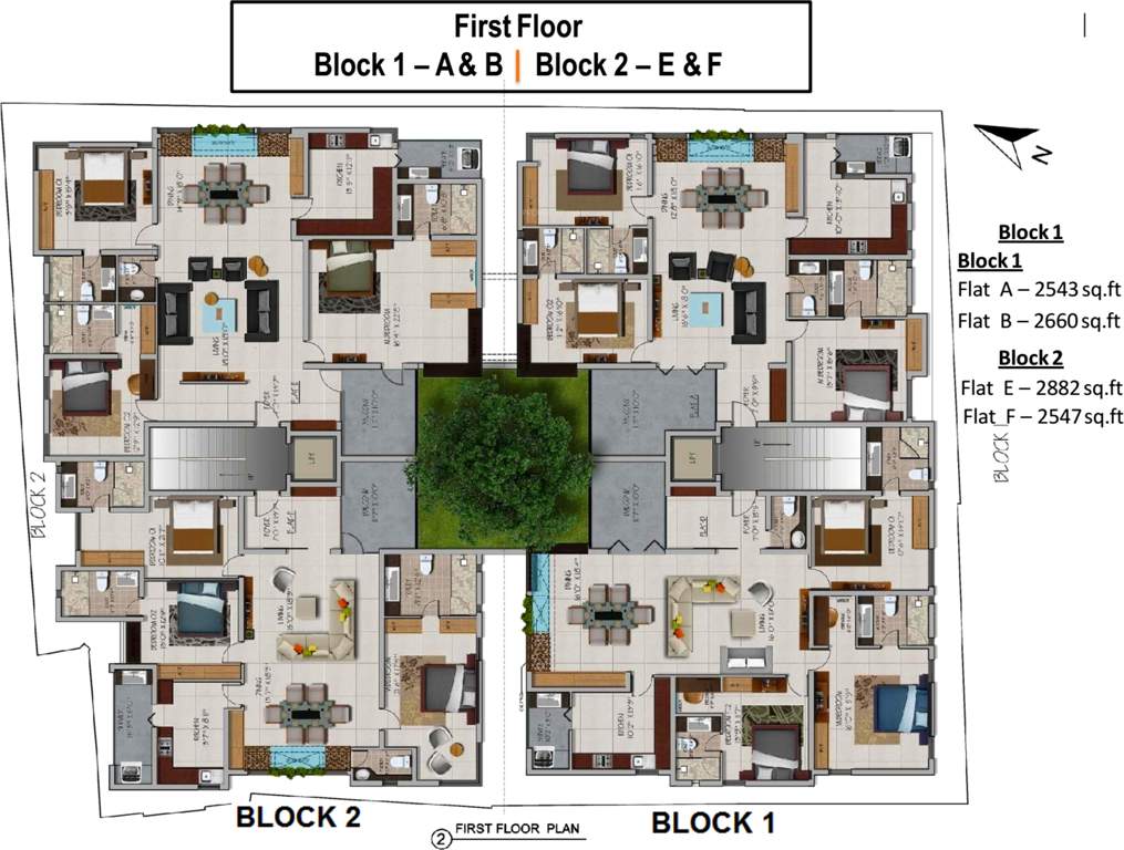 Images for Cluster Plan of Bhoomi Cotton Tree