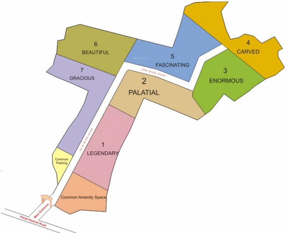 Images for Layout Plan of Balsam Seven Wonders