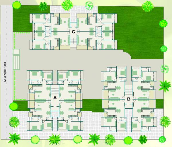 Images for Layout Plan of Khyati Green Leaves