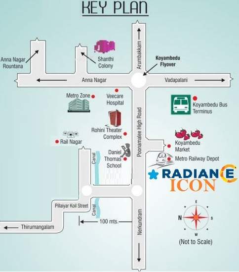 Images for Location Plan of Radiance Icon