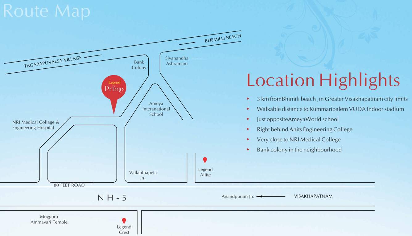  prime Images for Location Plan of Legend Prime
