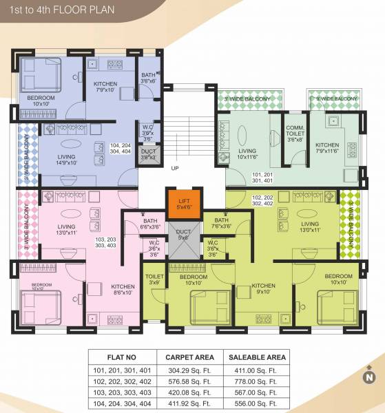 Images for Cluster Plan of Pentagon Aadhya