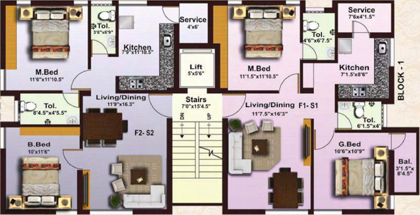Images for Cluster Plan of Abinandan Sweta