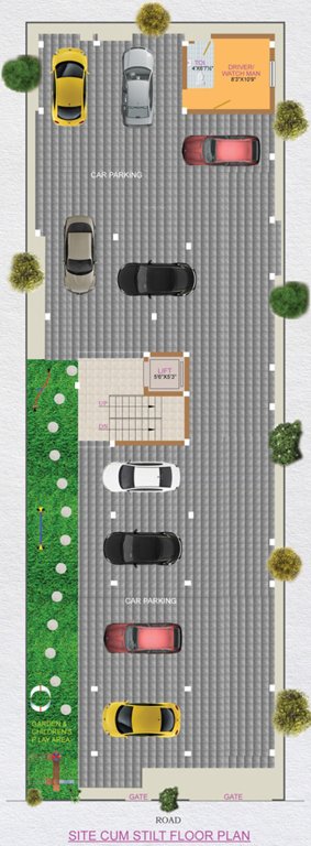 Images for Cluster Plan of Abinandan Foundations Kailash
