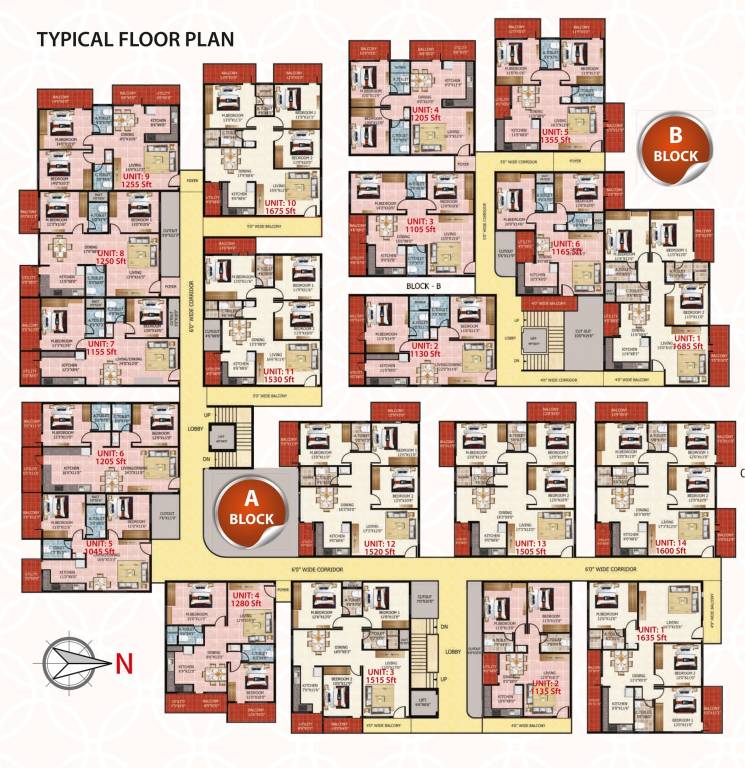  kota hills Block A Cluster Plan