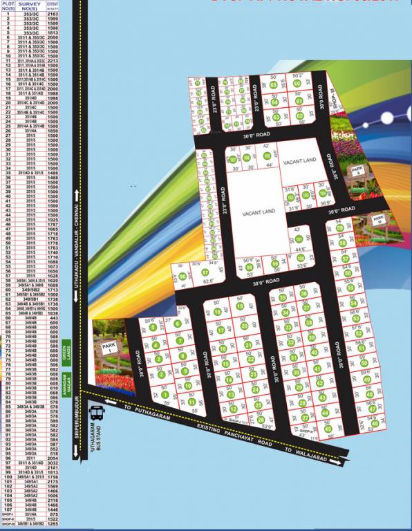 Images for Layout Plan of  Anboli Nagar