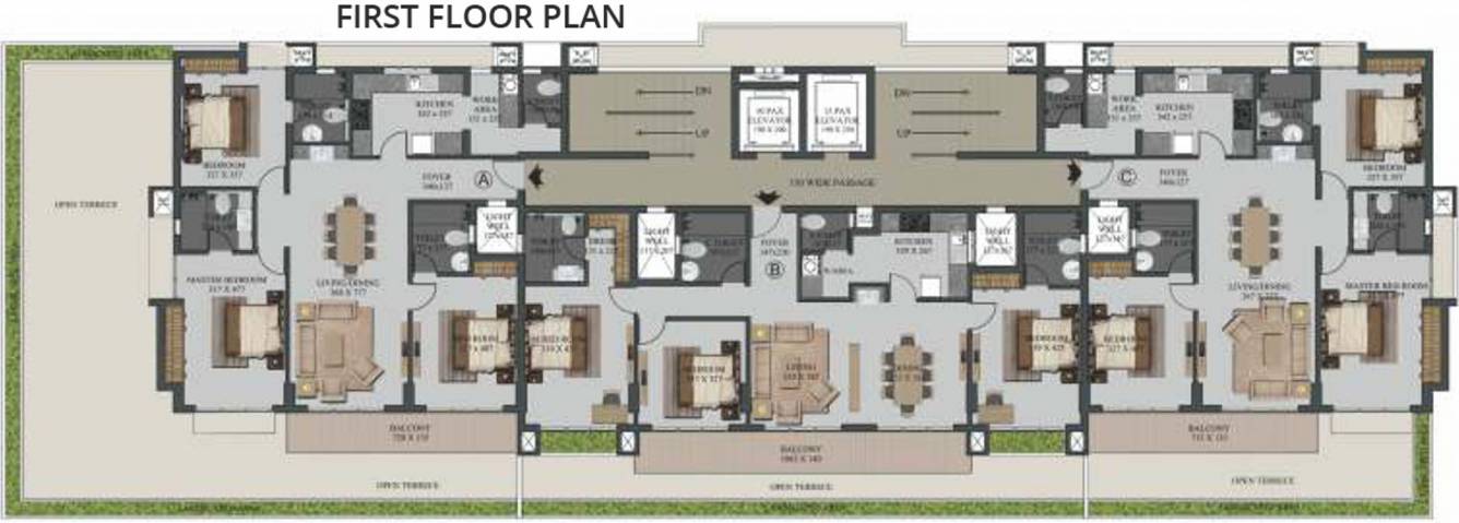 Images for Cluster Plan of Malabar Grand Cedar