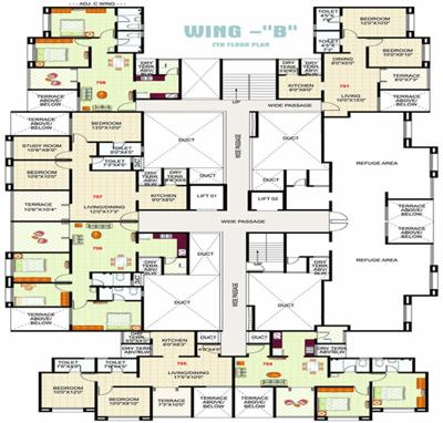  silverland-residency-phase-1 Images for Cluster Plan of GK Silverland Residency Phase 1