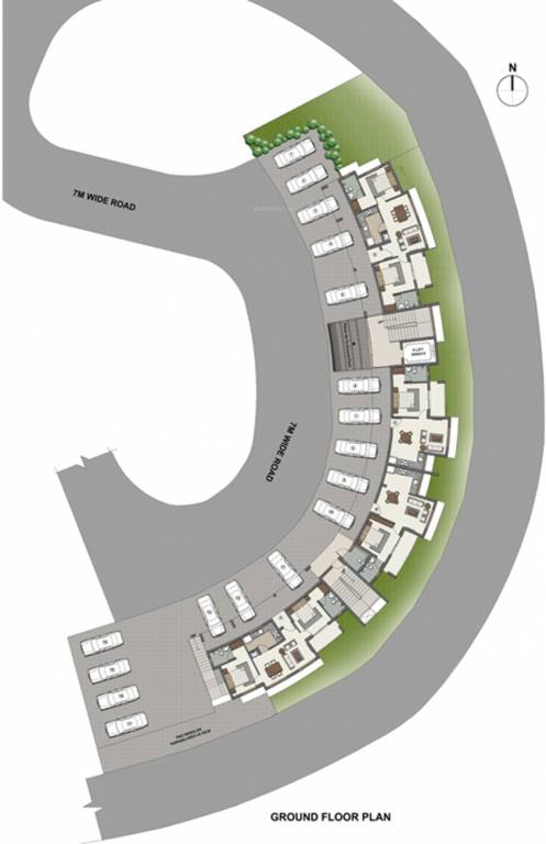 Images for Cluster Plan of Malabar Bamboo Park