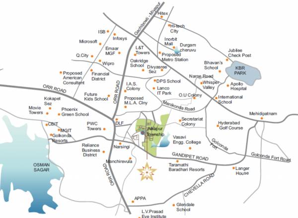 Images for Location Plan of Gangothri Nakshatra Pristine