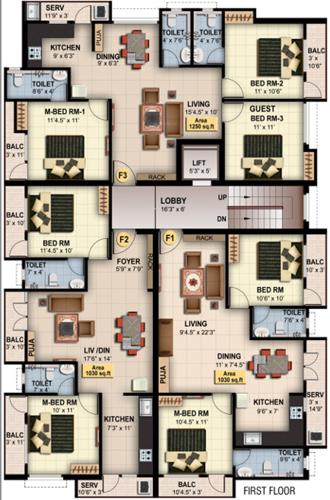Images for Cluster Plan of Concrete Sivagiri