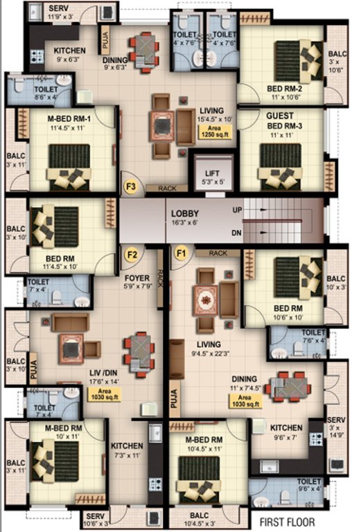 Images for Cluster Plan of Concrete Sivagiri