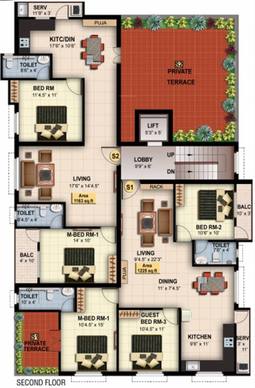 Images for Cluster Plan of Concrete Sivagiri