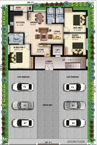Images for Cluster Plan of Concrete Sivagiri