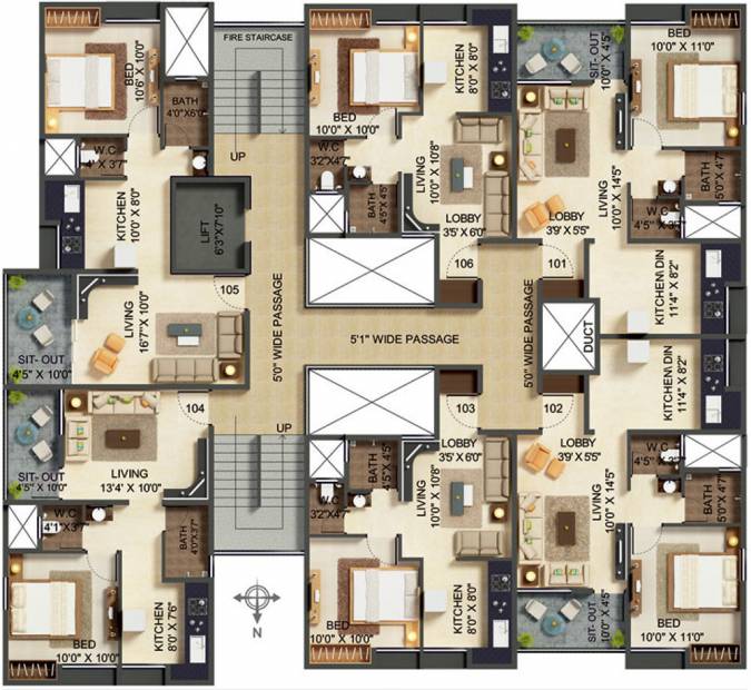 Images for Cluster Plan of Saksham Shikhar