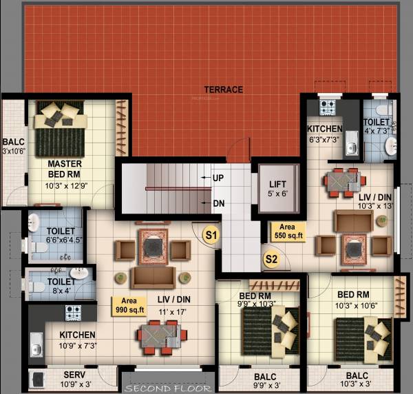 Images for Cluster Plan of Concrete Shankara