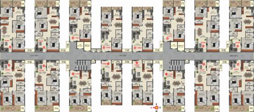 Images for Cluster Plan of RNR Fort View Towers