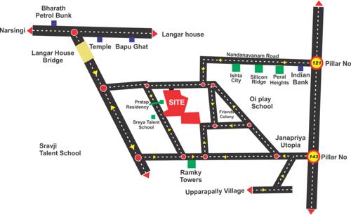 Images for Location Plan of RNR Fort View Towers