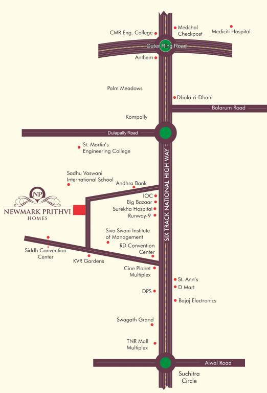 Images for Location Plan of Newmark Homes
