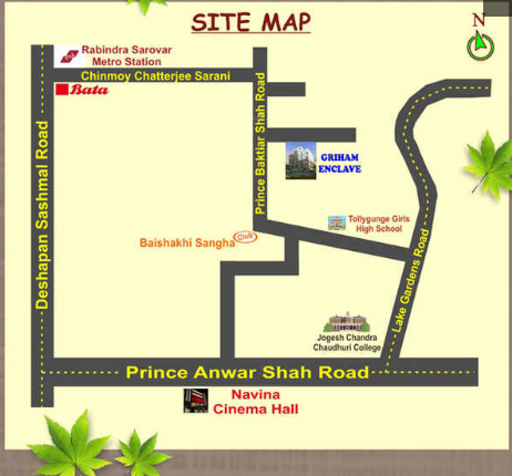 enclave Location Plan