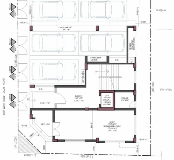 Images for Cluster Plan of Snowfall Golf Nook