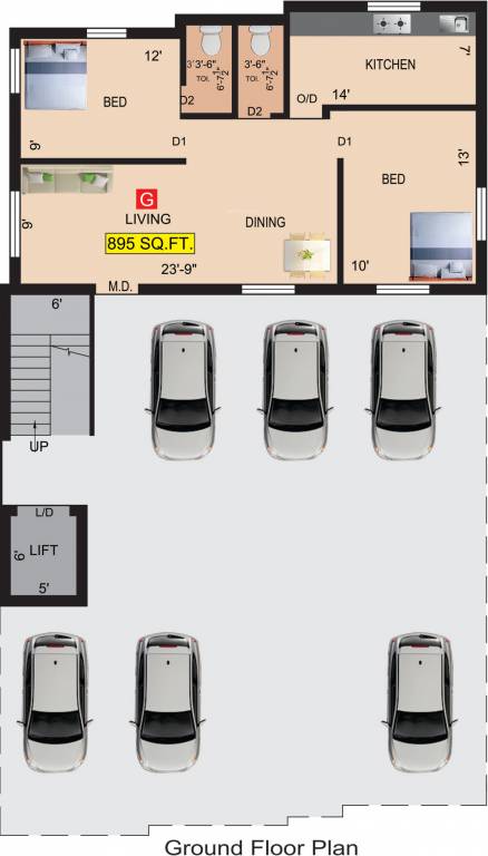 Images for Cluster Plan of VGK Yogmaya