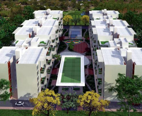 Images for Elevation of Shriram Chirping Woods Villament
