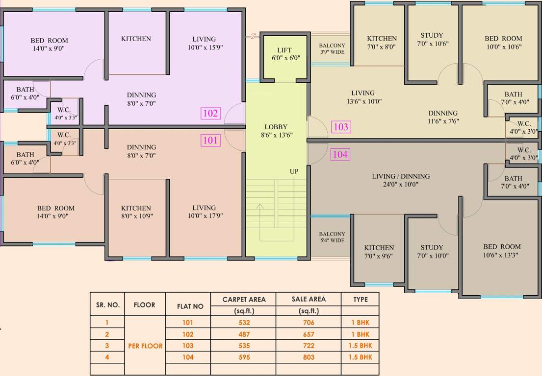 Images for Cluster Plan of DK Varad Heights