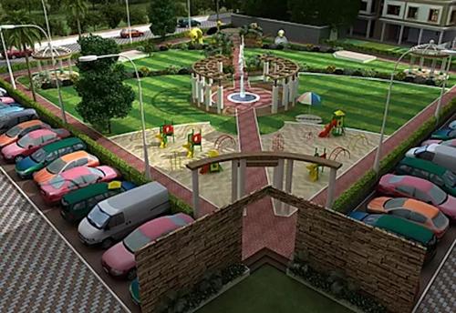 Open Car Parking green-city-3 Open Car Parking