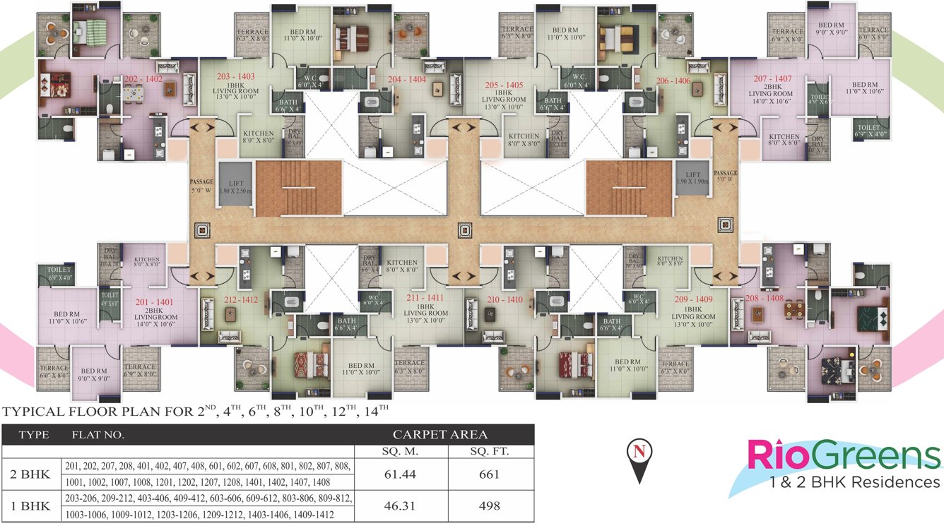 Images for Cluster Plan of Jain Kumar Developers Rio Greens