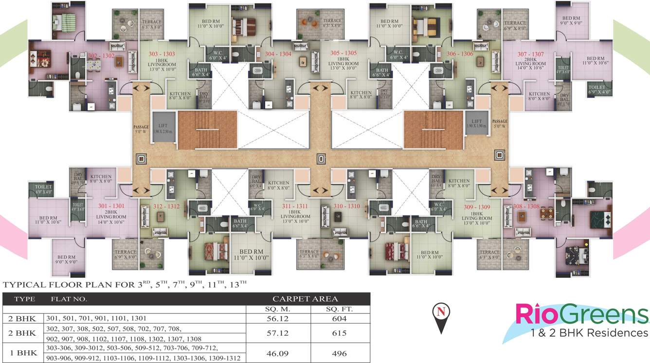 Images for Cluster Plan of Jain Kumar Developers Rio Greens