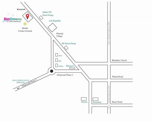 Images for Location Plan of Jain Kumar Developers Rio Greens