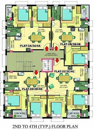 Images for Cluster Plan of MBS Roofs And Greens Royal Residency