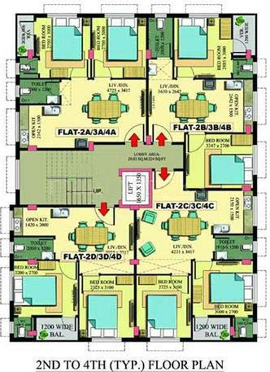 Images for Cluster Plan of MBS Roofs And Greens Royal Residency