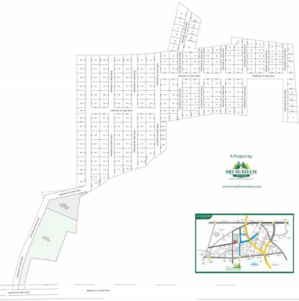Images for Layout Plan of Subham Gachibowli Green County