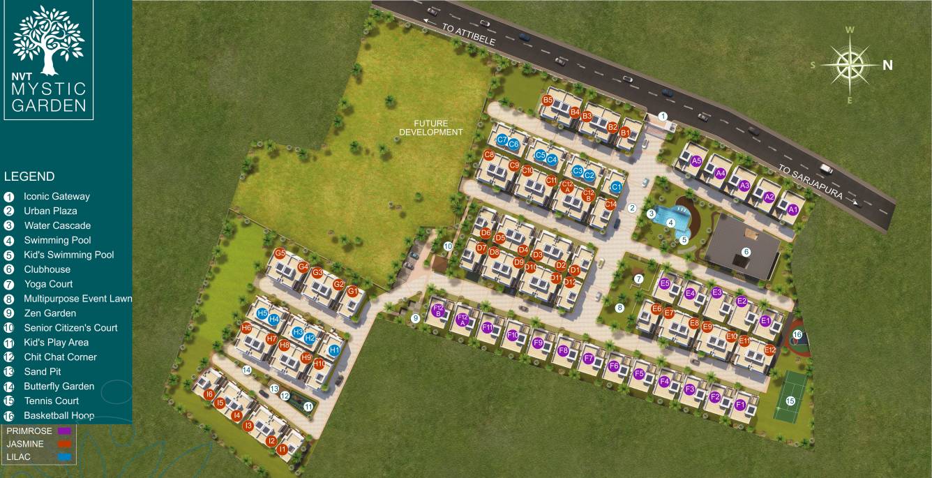 Images for Master Plan of NVT Mystic Garden