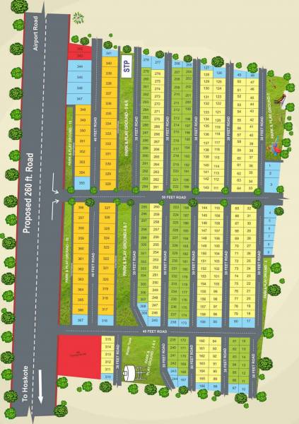 Images for Layout Plan of Ambika Anjanadri Layout