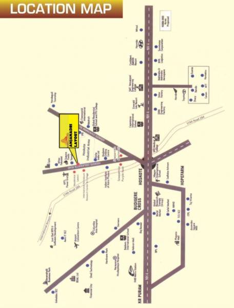 Images for Location Plan of Ambika Anjanadri Layout