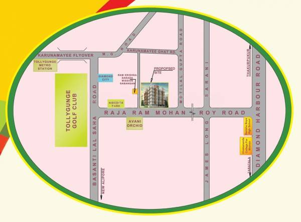 Images for Location Plan of Deepraj Apartment