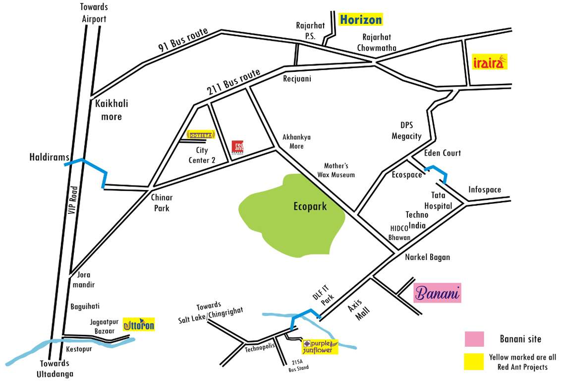  banani Images for Location Plan of Red Banani