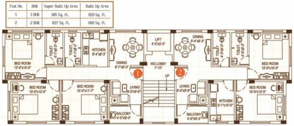 Images for Cluster Plan of Balaji Housing Developers Avilash