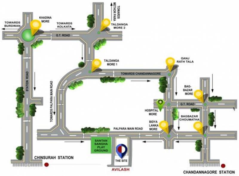 Images for Location Plan of Balaji Housing Developers Avilash